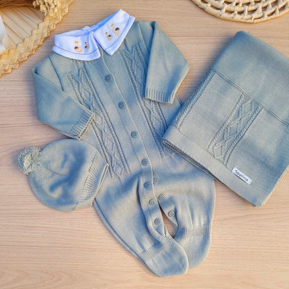 Saída Maternidade Tricot Moisés