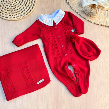 Saída Maternidade Tricot Moisés