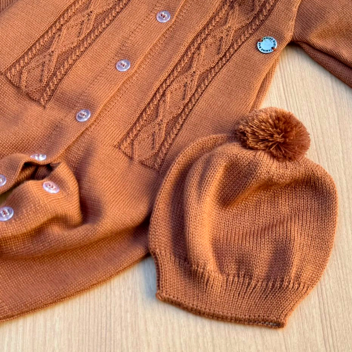 Saída Maternidade Tricot Moisés