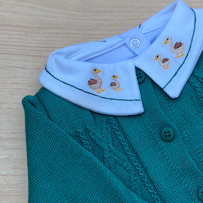 Saída Maternidade Tricot Moisés