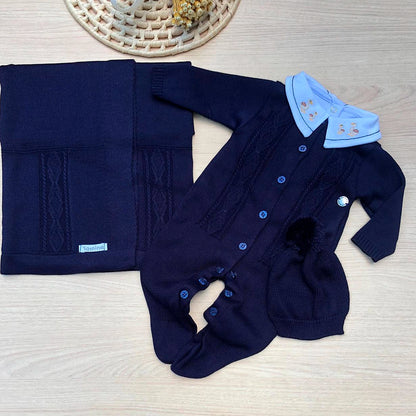 Saída Maternidade Tricot Moisés