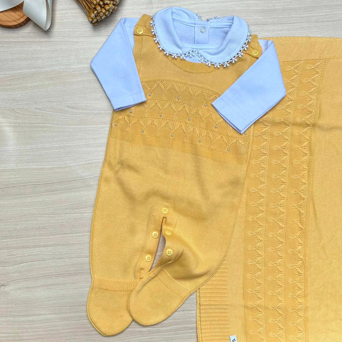 Saída Maternidade Tricot Naty