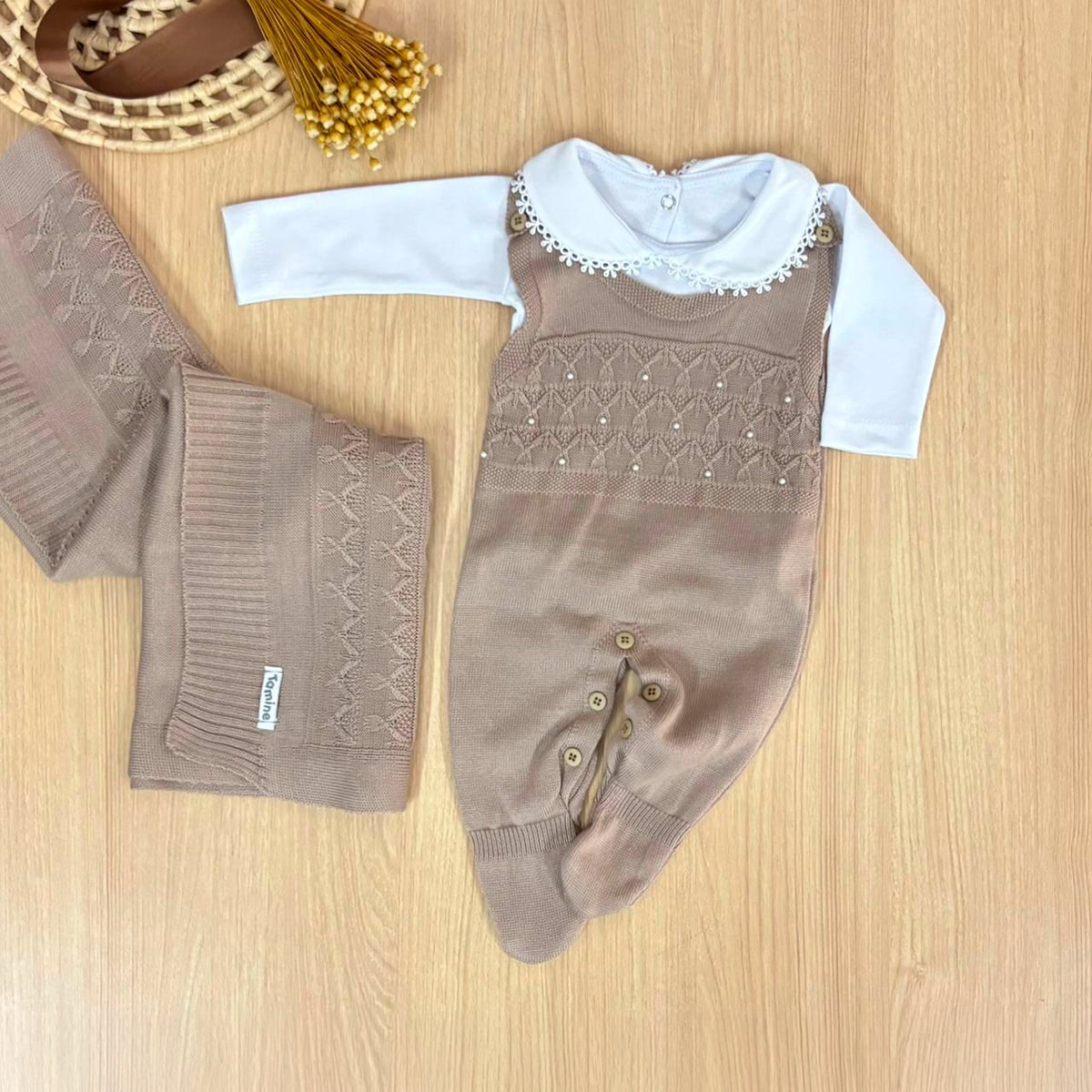 Saída Maternidade Tricot Naty