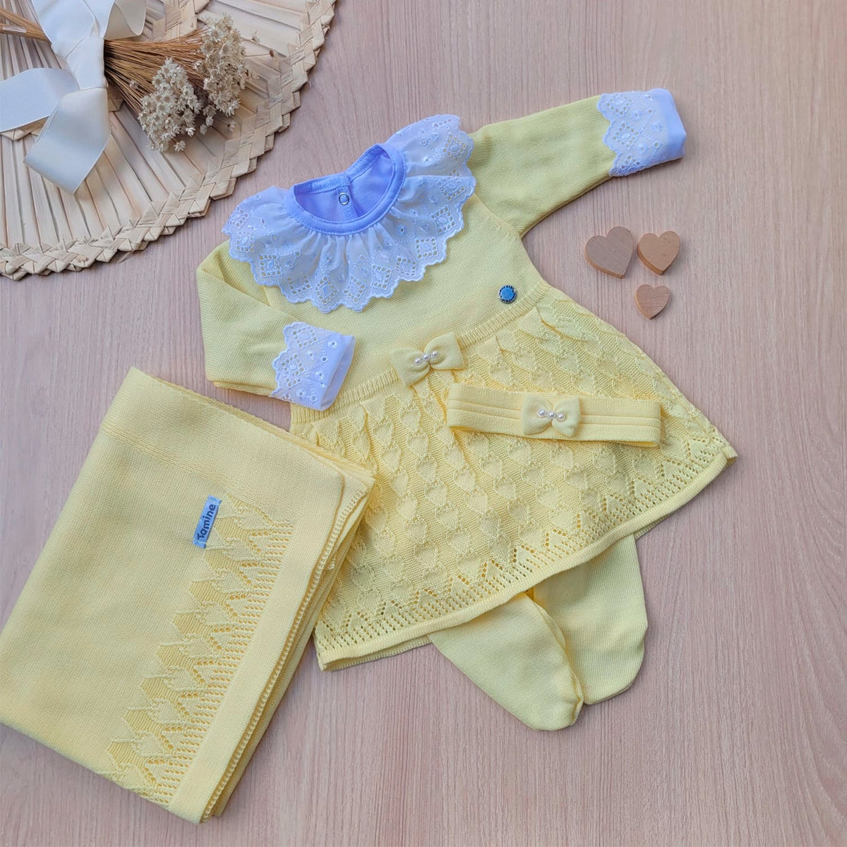 Saída Maternidade Tricot Nina