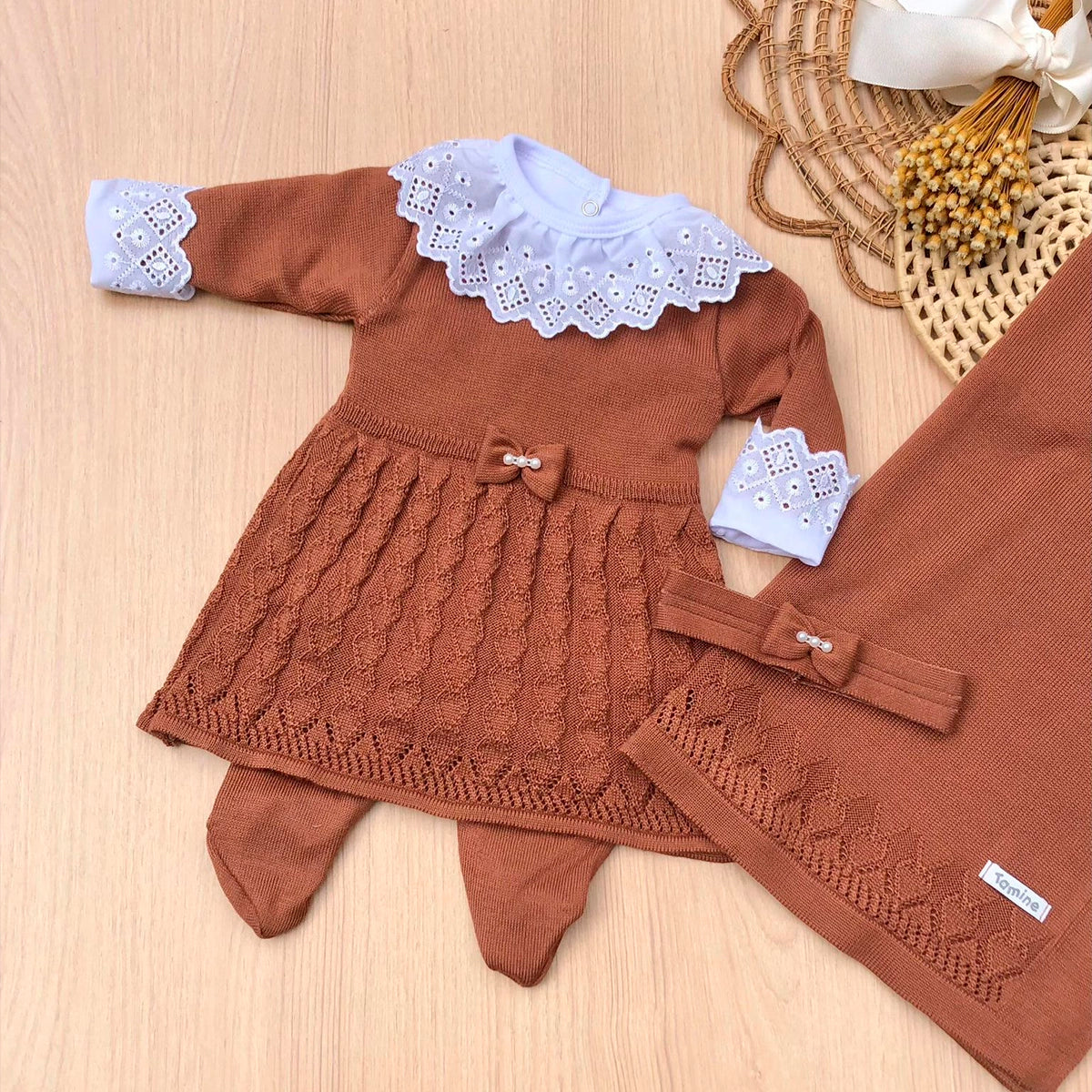 Saída Maternidade Tricot Nina