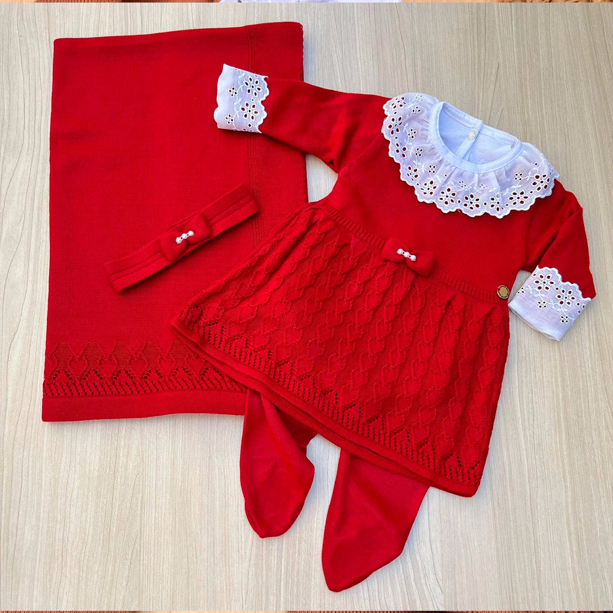 Saída Maternidade Tricot Nina