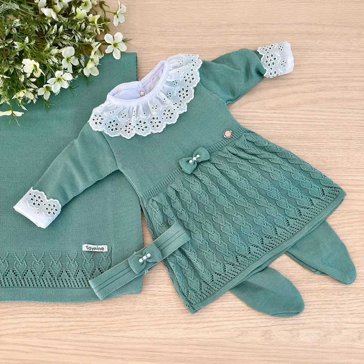 Saída Maternidade Tricot Nina