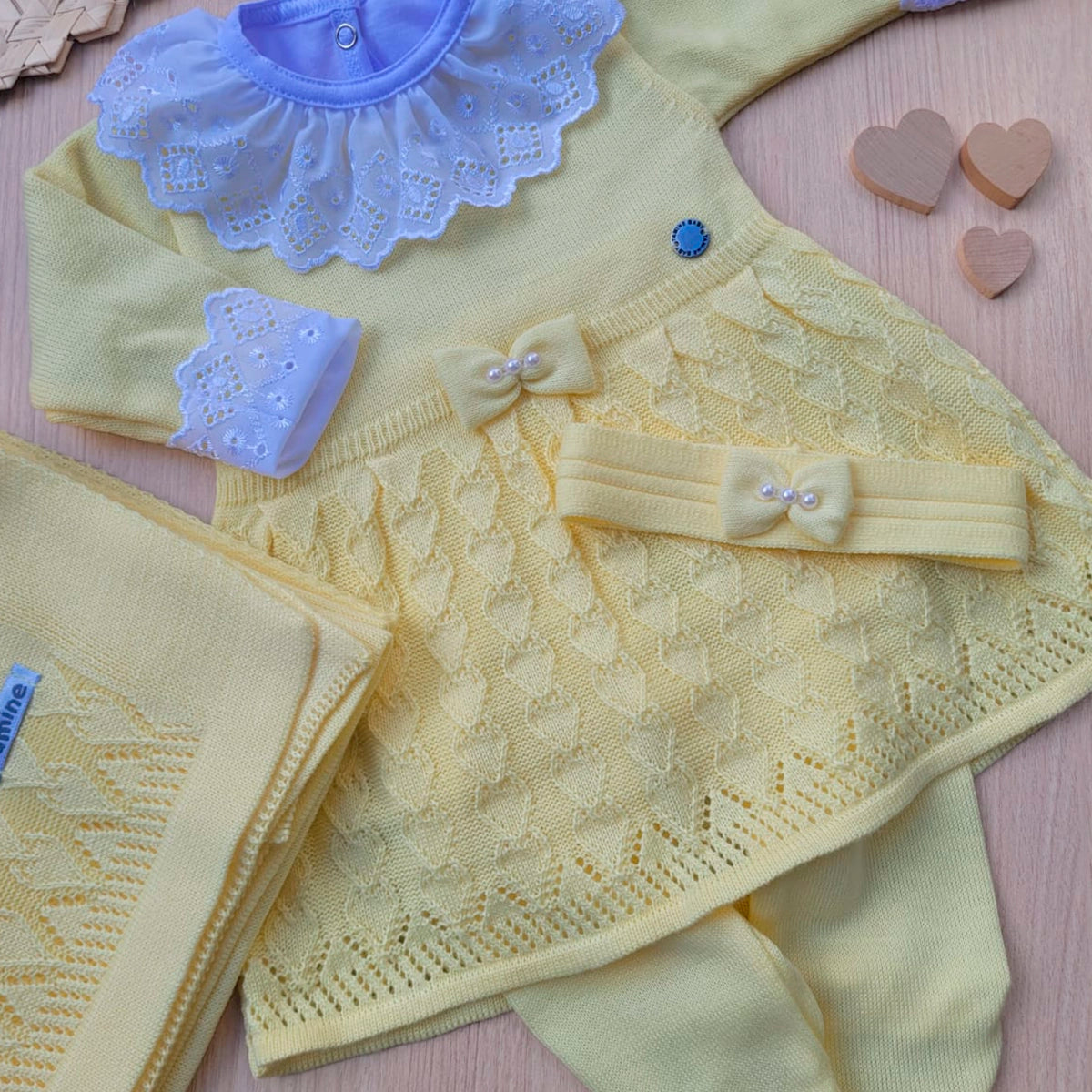 Saída Maternidade Tricot Nina