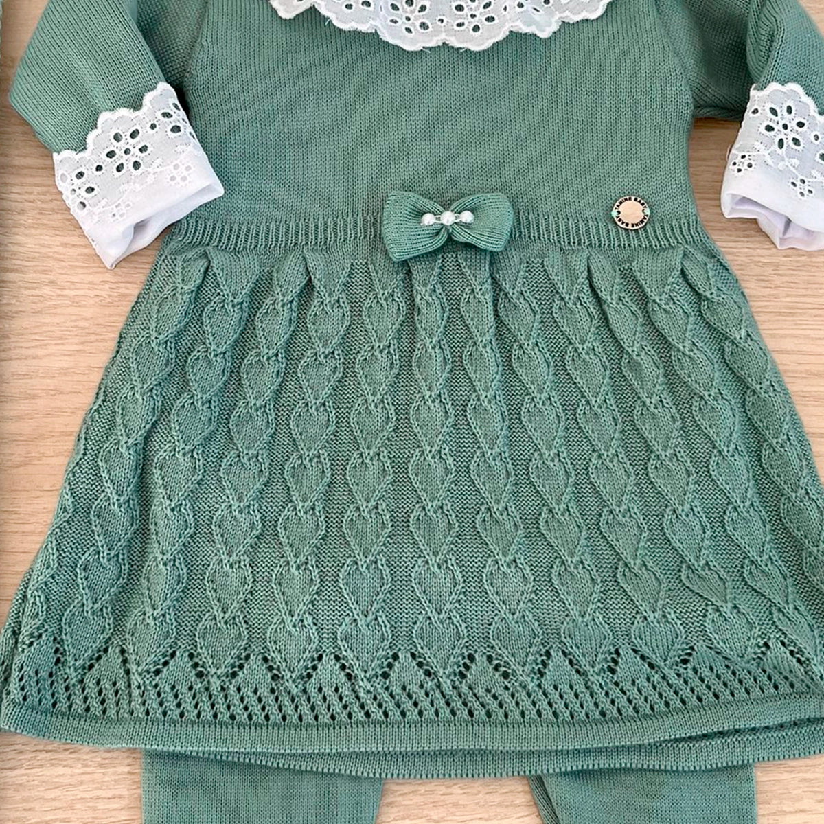 Saída Maternidade Tricot Nina