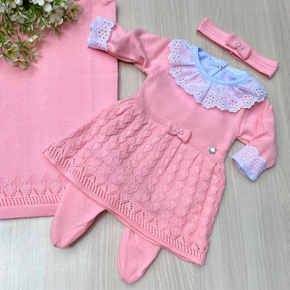 Saída Maternidade Tricot Nina
