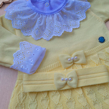 Saída Maternidade Tricot Nina