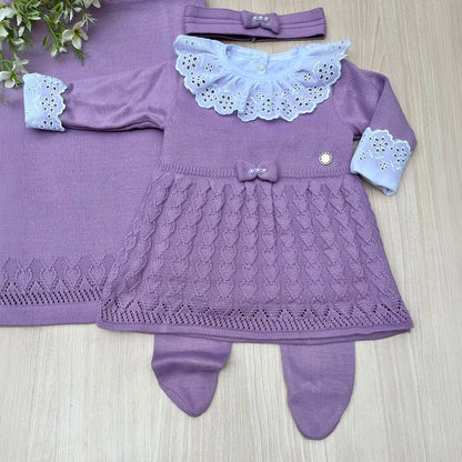 Saída Maternidade Tricot Nina