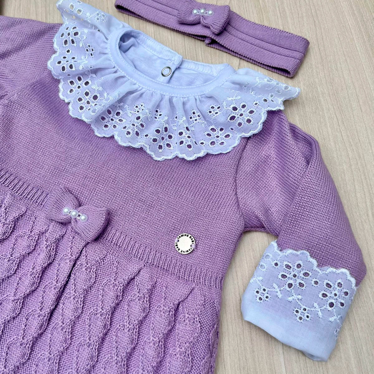 Saída Maternidade Tricot Nina