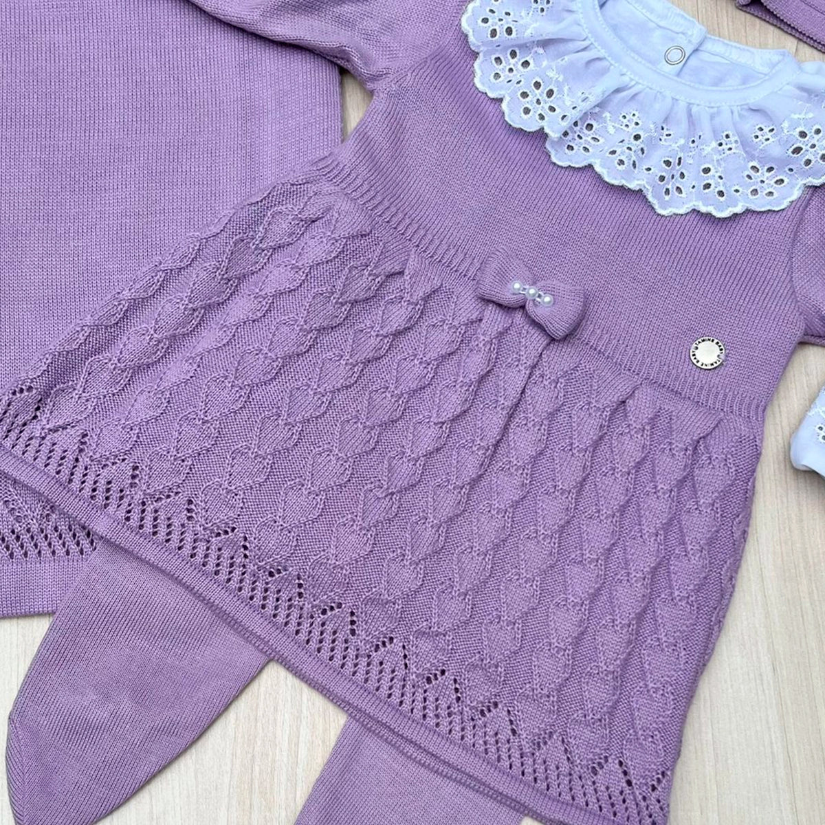 Saída Maternidade Tricot Nina