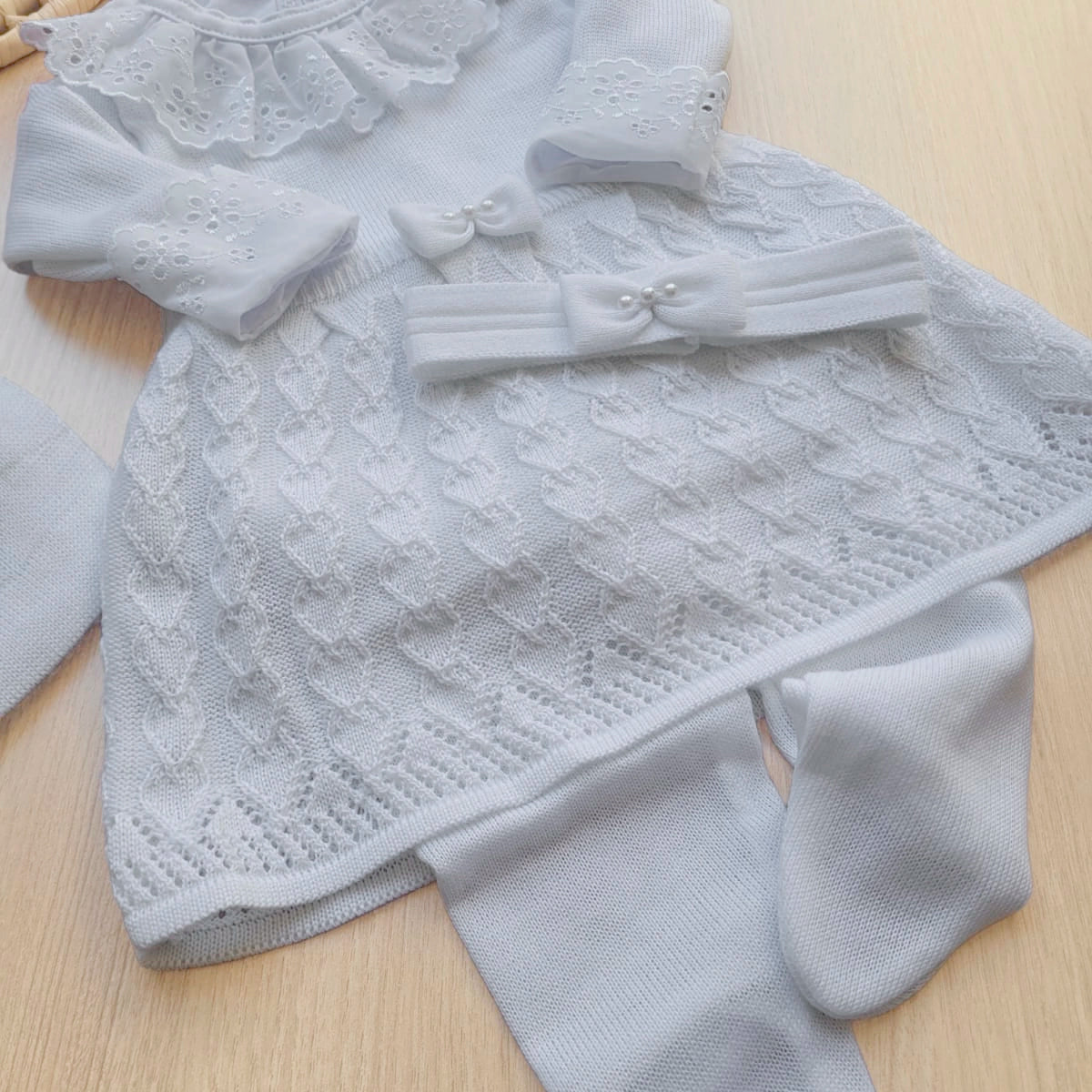 Saída Maternidade Tricot Nina
