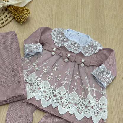 Saída Maternidade Tricot Patrícia