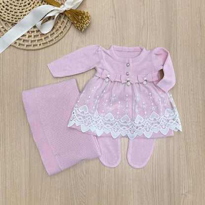 Saída Maternidade Tricot Patrícia