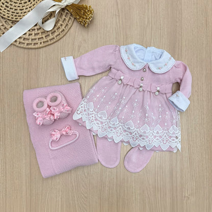Saída Maternidade Tricot Patrícia