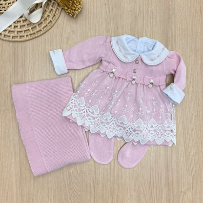 Saída Maternidade Tricot Patrícia