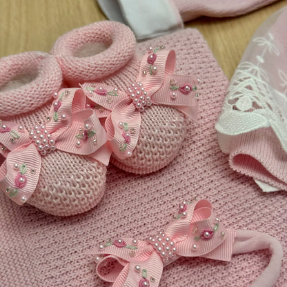 Saída Maternidade Tricot Patrícia