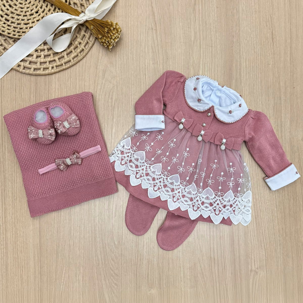 Saída Maternidade Tricot Patrícia