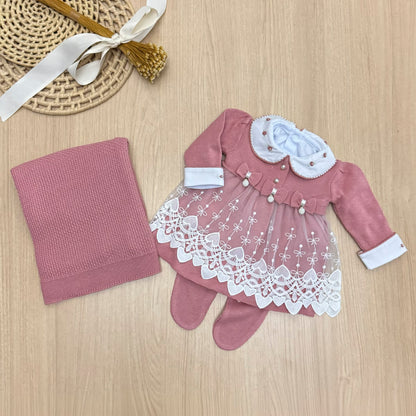 Saída Maternidade Tricot Patrícia
