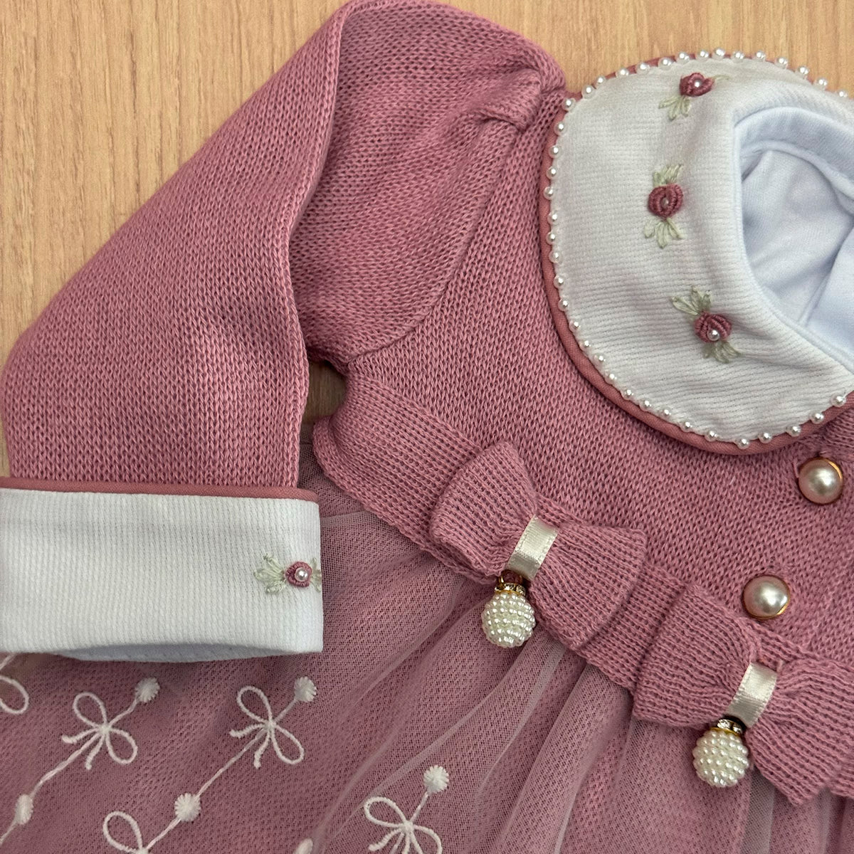 Saída Maternidade Tricot Patrícia
