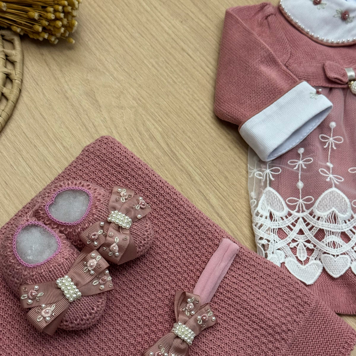Saída Maternidade Tricot Patrícia
