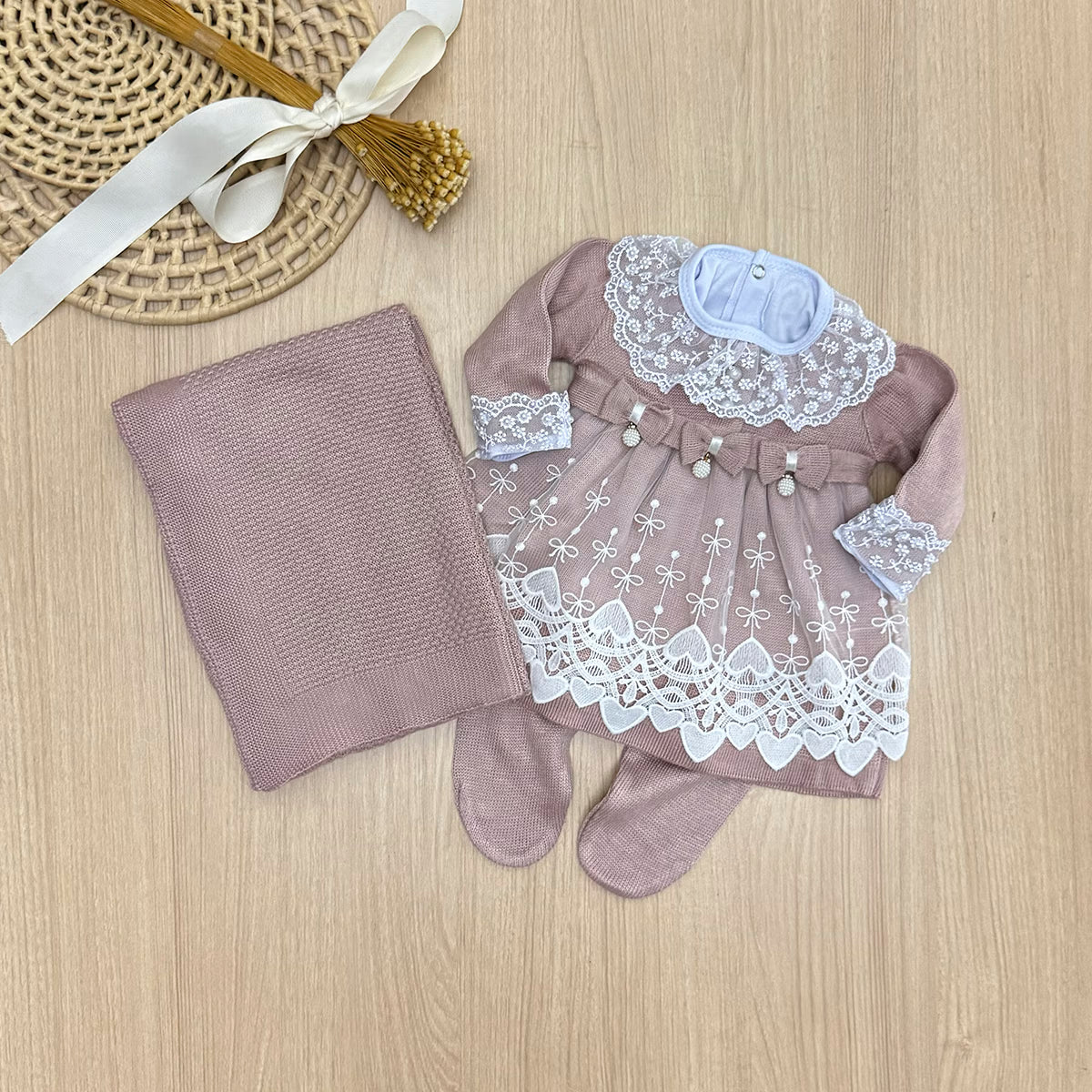 Saída Maternidade Tricot Patrícia