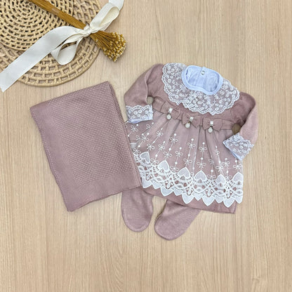 Saída Maternidade Tricot Patrícia