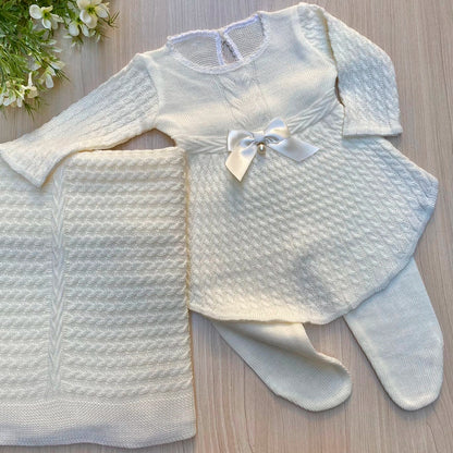 Saída Maternidade Tricot Alice