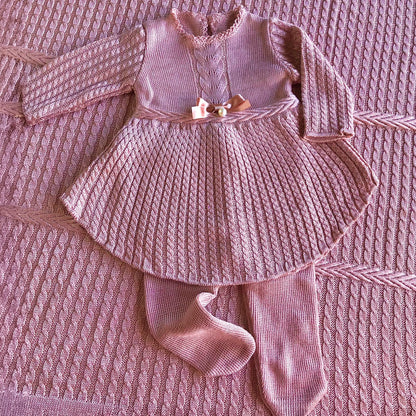 Saída Maternidade Tricot Alice
