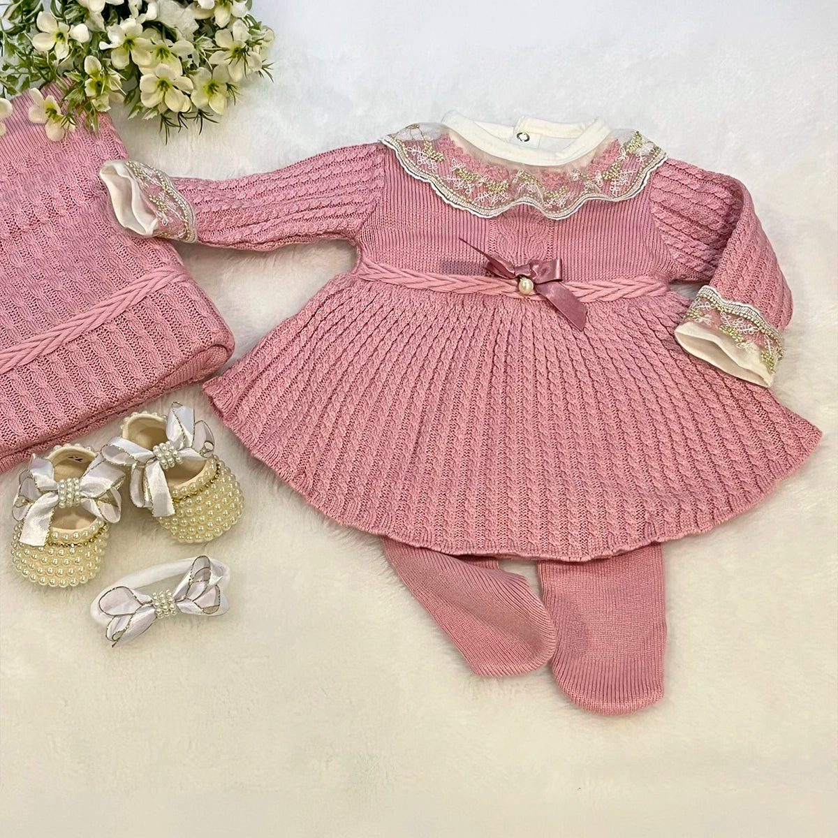 Saída Maternidade Tricot Alice
