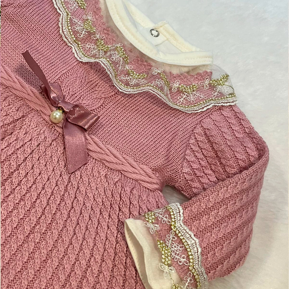 Saída Maternidade Tricot Alice
