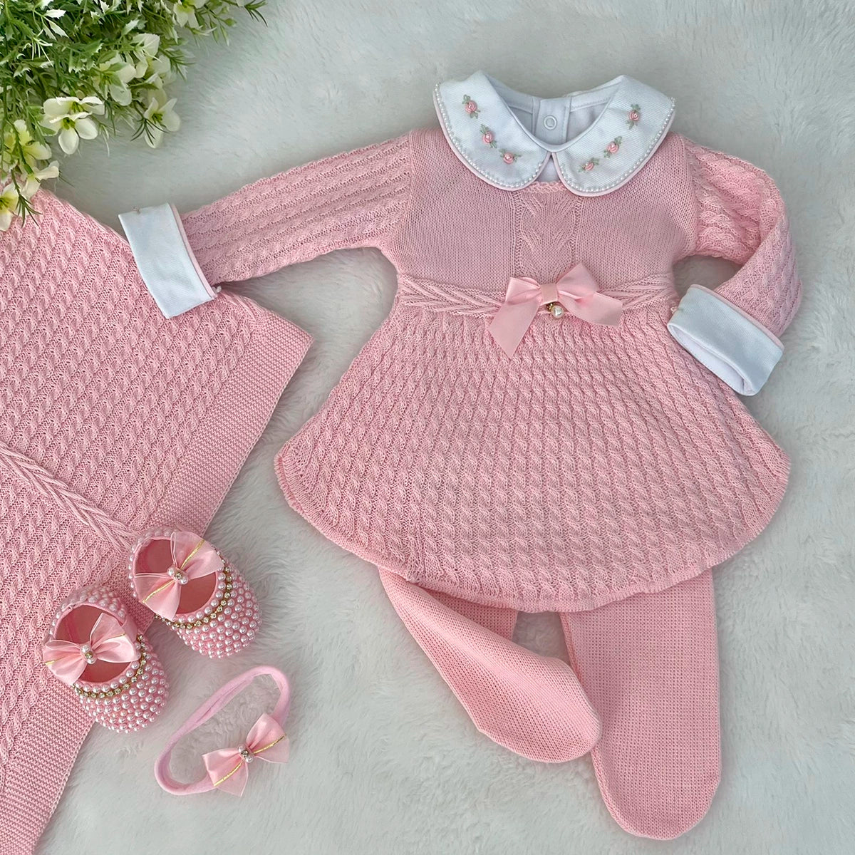 Saída Maternidade Tricot Alice