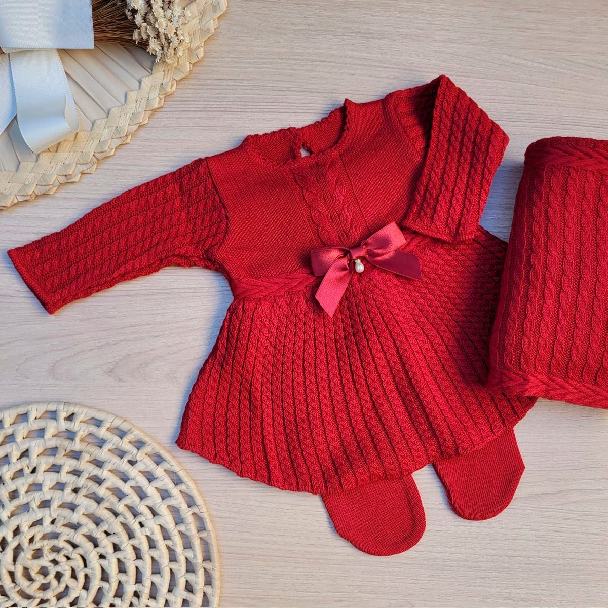 Saída Maternidade Tricot Alice