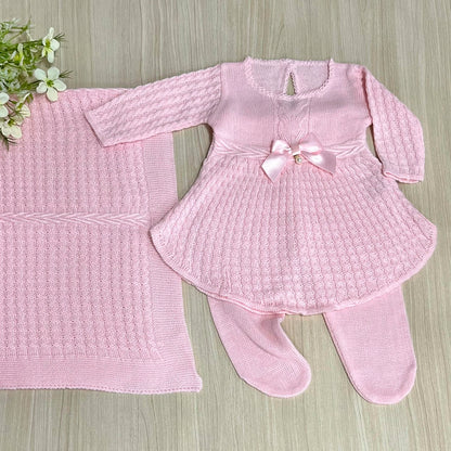 Saída Maternidade Tricot Alice