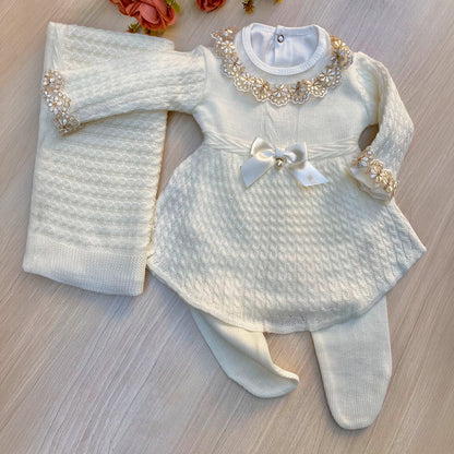 Saída Maternidade Tricot Alice