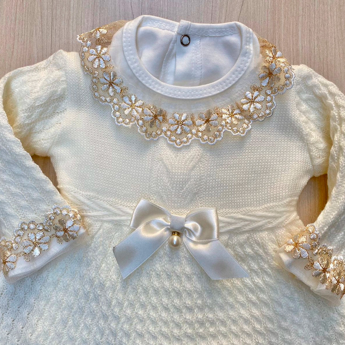 Saída Maternidade Tricot Alice