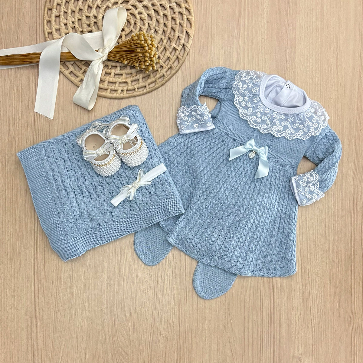 Saída Maternidade Tricot Alice