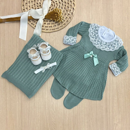 Saída Maternidade Tricot Alice