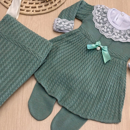 Saída Maternidade Tricot Alice
