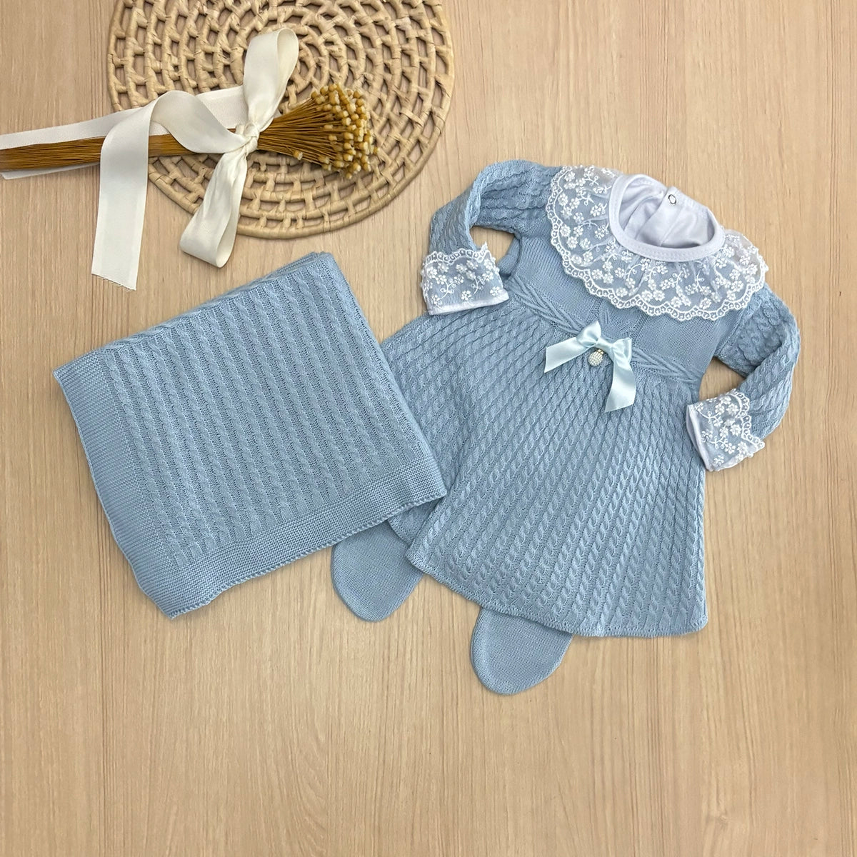 Saída Maternidade Tricot Alice