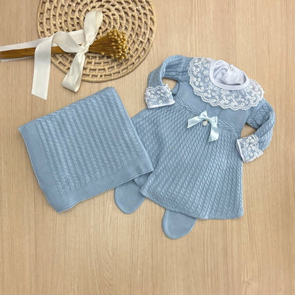 Saída Maternidade Tricot Alice