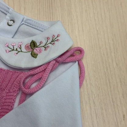 Romper Bebê Tricot Letícia