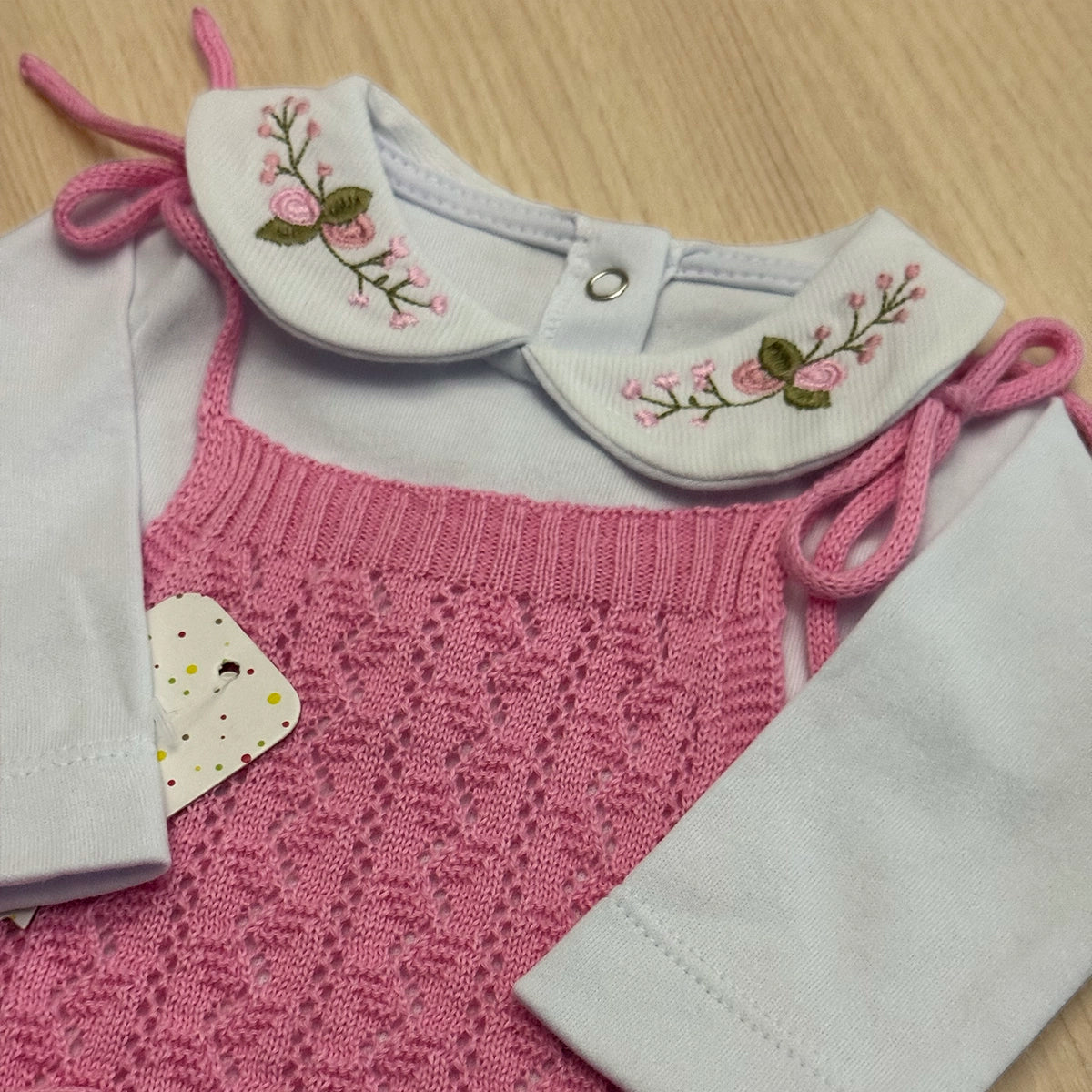 Romper Bebê Tricot Letícia