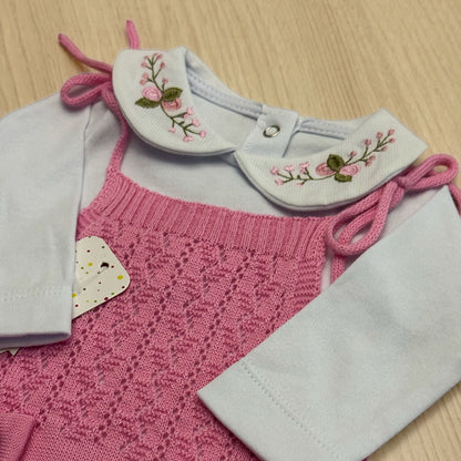 Romper Bebê Tricot Letícia