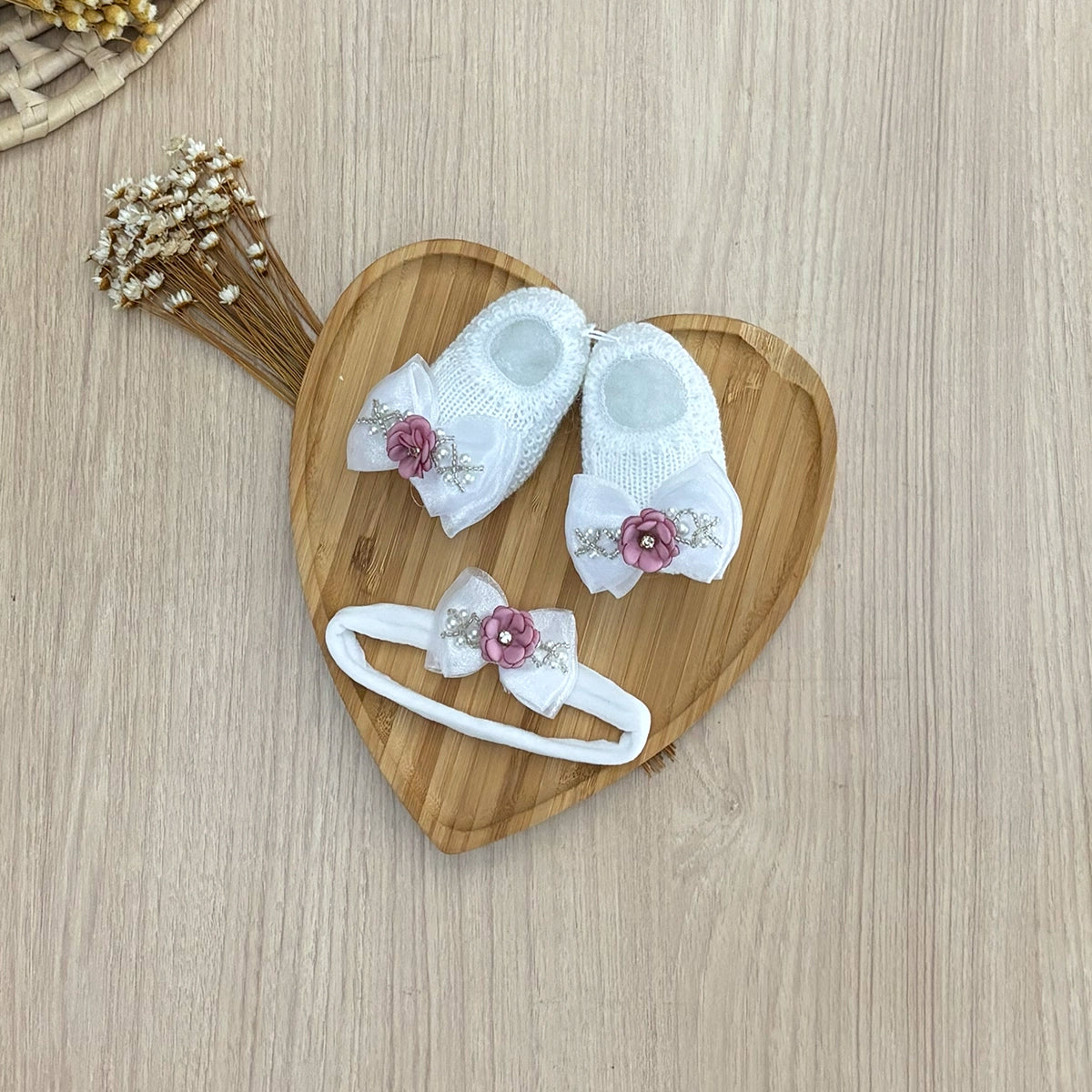 Sapatinho Bebê Flor