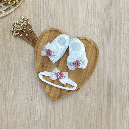 Sapatinho Bebê Flor