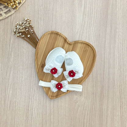Sapatinho Bebê Flor